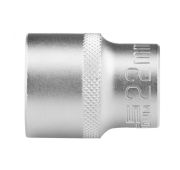 Головка торцевая, 22 мм, двенадцатигранная, CrV, под квадрат 1/2, хромированная Stels