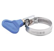 Хомуты металлические элемент крепления с формой ключа 30-45 мм, 50 штук в упаковке Сибртех