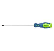 Отвертка, PH2 х 200 мм, CrV, двухкомпонентная рукоятка Сибртех