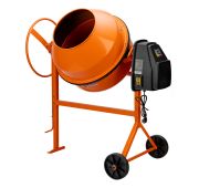 Бетоносмеситель БСЕ-180П, 180 л, 700 Вт, полиамидный венец// Сибртех