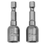 Биты с торцевыми головками10 мм, 45 мм, 2 шт. Matrix
