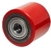 Ролик полиуретан 80*70 с подшипниками для гидравлических тележек