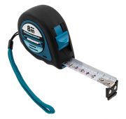 Рулетка «Ergonomisch», 8 м x 25 мм, магнитный обрезиненный зацеп Gross
