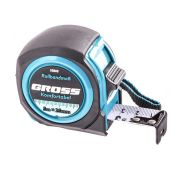 Рулетка Komfortabel 5 м х 25 мм, обрезиненный корпус Gross