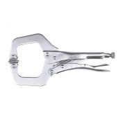 Зажим ручной, увеличенный  захват, подвижные губки,  270 мм// Сибртех