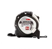 Рулетка Neon, 8 м x 25 мм, обрезиненный корпус, 3 фиксации, Pro Matrix