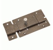 Засов дверной ЗД-02 антик бронза плоский Киров Секрет/20