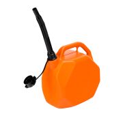 Канистра для ГСМ, пластиковая, со скошенными углами, 10 литров // Stels