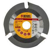 Диск пильный для УШМ, «Мультирез», 125 мм, посадка 22.2 мм Denzel
