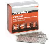Гвозди 16GA для пневм. нейлера сечение 1,6х1,4, длина 35 мм, 2500 шт// Matrix