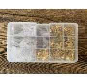 Клеммы обжимные для проводов 315 шт в пласт.кейсе