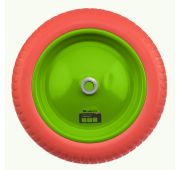 Колесо полиуретановое 3.00-8, длина оси 80 мм, подшипник 20 мм Сибртех