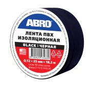 Изолента (25 мм х 18,2 м) черная