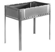 Мангал облегченный с ребрами жесткости 500 х 300 х 500 мм, Россия Camping Palisad