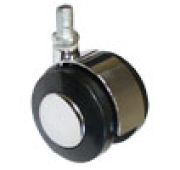 Колесо мебельное d=50 M10 (алюминий,пластик) (Jok34а)  R-14A