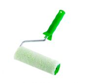 Валик «Работы с древесиной», 180 мм, ворс 12 мм, D 48 мм, D ручки 8 мм, микроволокно Сибртех