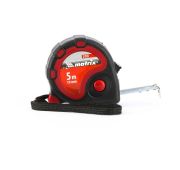 Рулетка Status 3 fixations, 5 м х 19 мм, двухкомпонентный корпус, 3 фиксации ленты