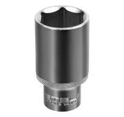 Головка торцевая удлиненная, 30 мм, 6-гранная, CrV, под квадрат 1/2