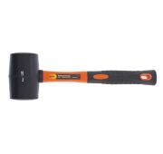 Киянка резиновая, 680 г, черная резина, фибергласовая рукоятка Sparta