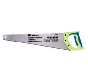 Ножовка по дереву «Зубец», 450 мм, 7-8 TPI, зуб 3D, каленый зуб, 2-х компонентная рукоятка// Сибртех