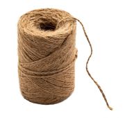 Шнур банковский джутовый 100 мв диспенсере(вес 120гр +- 10%), Россия// Сибртех