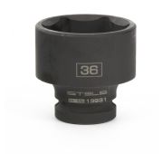 Головка ударная шестигранная, 36 мм, 1/2, CrMo Stels