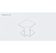 Кабель-канал акс. внут.угол (белый) 12x12 4шт