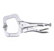 Зажим ручной, увеличенный  захват, подвижные губки,  170 мм// Сибртех