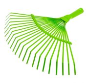 Грабли веерные стальные, 425 мм, 22 плоских зуба, эмалированные, без черенка, Palisad