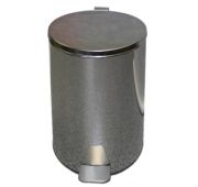 Урна педальная 20л. хром