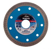 Диск алмазный, сплошной 115 х 22.2 мм, тонкий, сухая/мокрая резка Барс