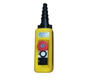 Пульт управления XAC-A2913Y для тали (2 кнопки, 2 скорости, ключ-марка, стоп, IP65, 380В)