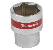 Головка торцевая, 24 мм, шестигранная, CrV, под квадрат 1/2