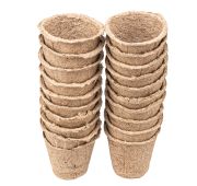 Горшочек для рассады, 60 х 60 мм, торфяной, 20 шт, Россия