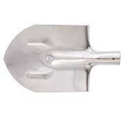 Лопата штыковая, нержавеющая сталь, 200 х 265 мм, ребра жесткости, без черенка, Россия Сибртех