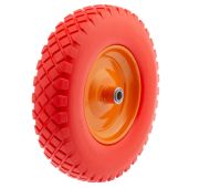Колесо полиуретановое 4.80/4.00-8, длина оси 90 мм, подшипник 20 мм PalisaD
