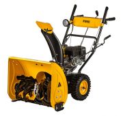 Бензиновая снегоуборочная машина SBM 610, 212 cc, ручной старт, фара Denzel