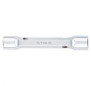 Ключ трубка торцевой усиленный, 14 х 15 мм, CrV Stels