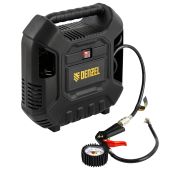 Компрессор воздушный DL1100 1,1 кВт, 180 л/мин, с набором аксессуаров // Denzel