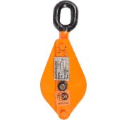 Блок монтажный однорольный с  ушком TOR HQG(L) K1-0,5 т с откидной щекой (K)