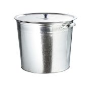 Бак для воды оцинкованный с крышкой (крышка с ручкой) 32л, без крана// Россия