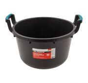 Таз круглый строительный гибкий с ручками, 30л// Matrix