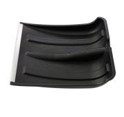 Лопата для уборки снега пластиковая, оцинкованная планка, 350х350 мм, без черенка, Россия// Сибртех