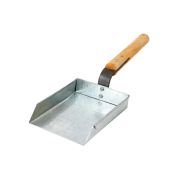 Совок малый оцинкованный 135х95мм + ручка 18 см