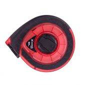 Рулетка геодезическая 30 м х 15 мм, закрытый корпус, фибергласовая лента, двусторонняя шкала, Pro Ma