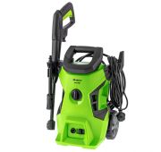 Моечная машина высокого давления АМ-1700, 1700 Вт, 130 бар, 350 л/ч, колесная Сибртех