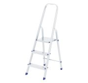 Стремянка, 3 ступени, алюминиевая, Россия// Сибртех