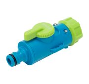 Адаптер штуцерный 3/4'', быстросъемный, с переключателем, LUXE// Palisad