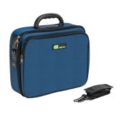 Сумка для инструмента (кейс монтера), 365х300х110 мм, 10 карманов, наплечный ремень// Сибртех