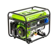 Генератор бензиновый БС-6500, 5,5 кВт, 230В, 4-х такт., 25 л, ручной стартер// Сибртех